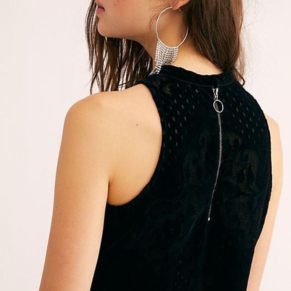 Free People Walk This Way Crop Top - Picture 2 of 8
